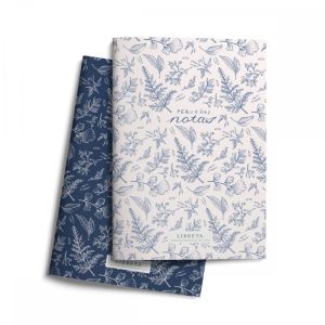 PACK 2 LIBRETAS BLUE VINTAGE EDITION