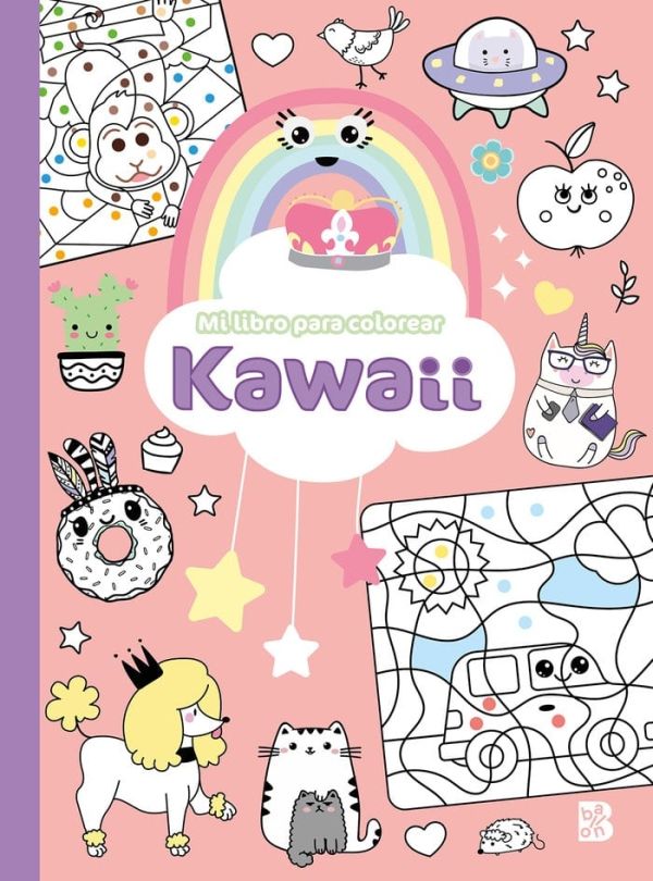 KAWAII MI LIBRO PARA COLOREAR