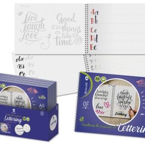 CUADERNO ESPIRAL DE LETTERING