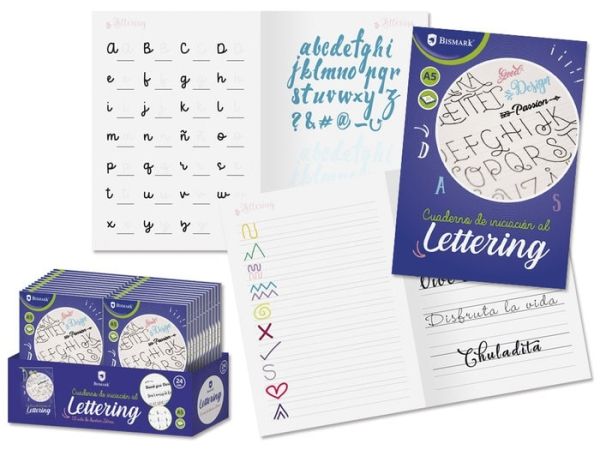 CUADERNO DE LETTERING A5