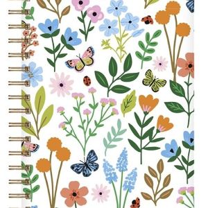 CUADERNO DE NOTAS ESPIRAL LINEAS BALADE FLEURIE