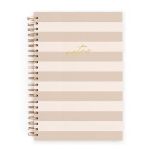 CUADERNO L RAYAS LATTE HOJA BLANCA (LISA)