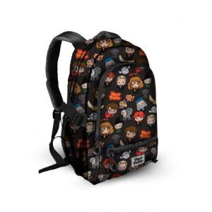 MOCHILA DOBLE ESCOLAR HARRY POTTER MINI PERSONAJES