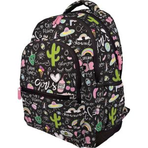 MOCHILA RUBBER STICKER SPACE