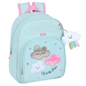 MOCHILA INFANTIL ADAPT. CARRO RECICLADO GLOWLAB KIDS NUBE