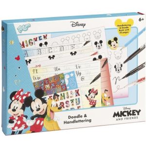 SUPER ESTUCHE LETTERING SET GARABATOS MICKEY