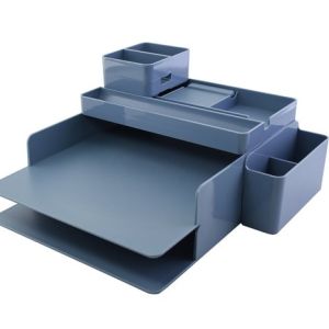 ORGANIZADOR MULTIUSOS ANTIDESLIZANTE AZUL