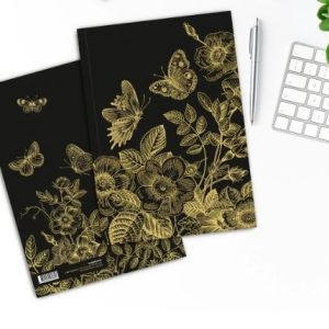 CUADERNO GOLDEN BUTTERFLIES