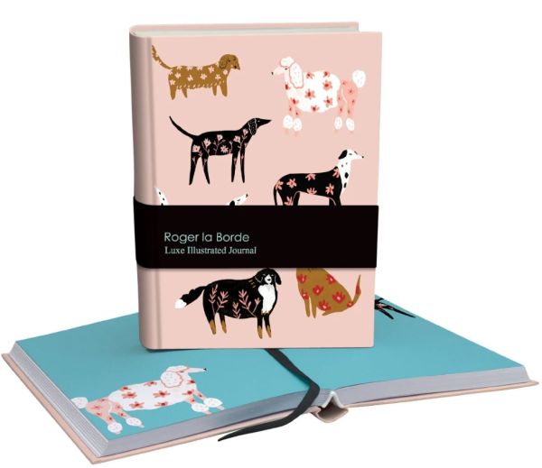 CUADERNO ILUSTRADO GINGER BLUE DOGS