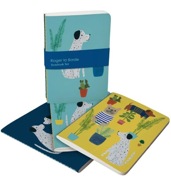 TRIO CUADERNOS A6 CHOUCHOU CHIEN