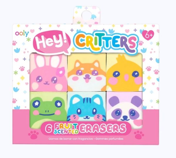 GOMAS CON OLOR HEY CRITTERS!