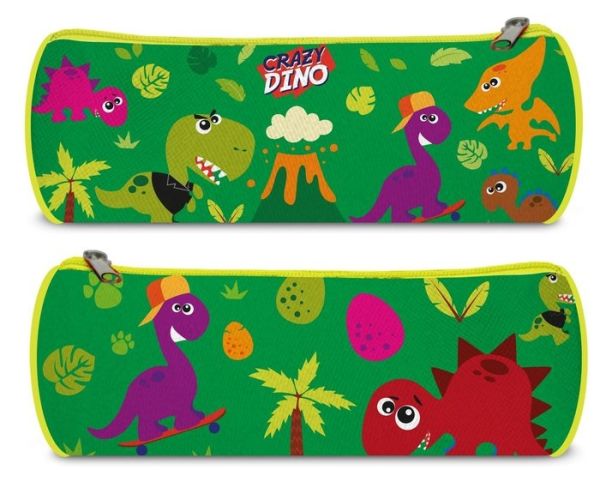 ESTUCHE REDONDO CRAZY DINO