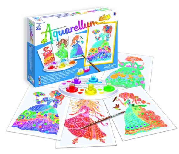 JUEGO AQUARELLIUM JUNIOR PRINCESAS