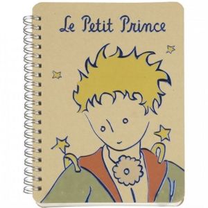 CUADERNO ANILLAS A5 EL PRINCIPITO RELIEVE