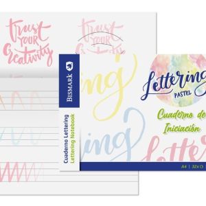 CUADERNO INICIACION AL LETTERING PASTEL