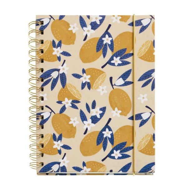 CUADERNO A5 ANILLAS GOMA ELASTICA