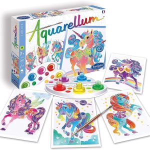 JUEGO SENTOSPHERE AQUARELLUM UNICORNIOS