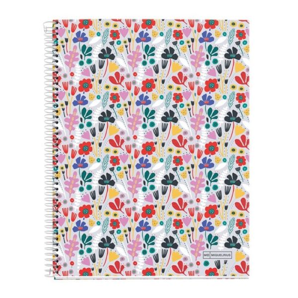 CUADERNO ANILLAS A4 CUADROS ALICE