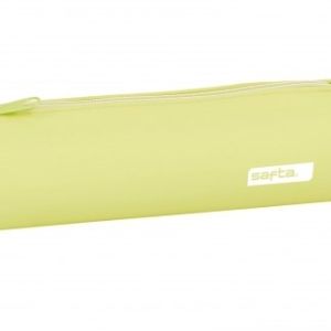 ESTUCHE PORTATODO SILICONA REDONDO AMARILLO SAFTA