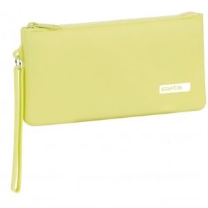 ESTUCHE PORTATODO SILICONA PLANO AMARILLO SAFTA