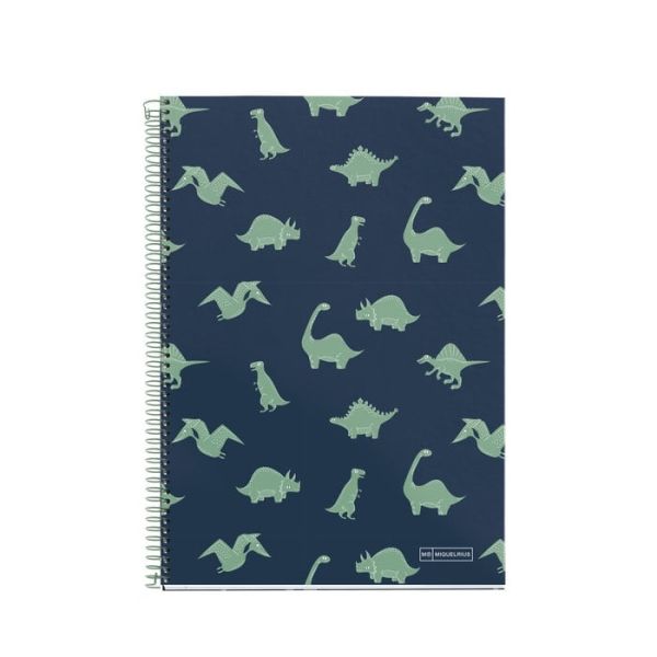 CUADERNO ESPIRAL A4 DINOWORLD