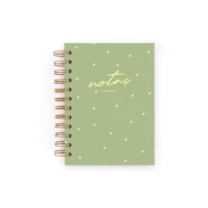 CUADERNO MINI MATCHA PUNTOS