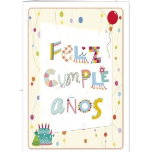 POSTAL MAXI FELIZ CUMPLEAÑOS