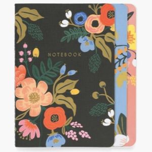 SET 3 CUADERNOS LIVELY FLORAL