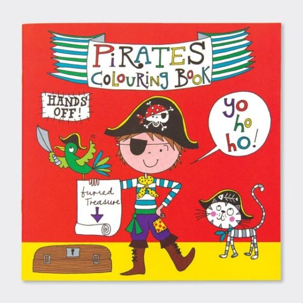 LIBRO PARA COLOREAR PIRATAS