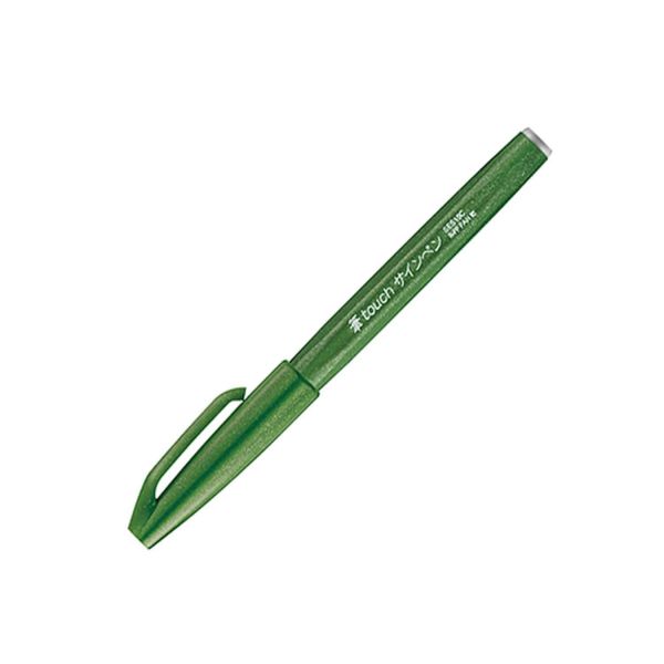 ROTULADOR PENTEL TOUCH VERDE OLIVA