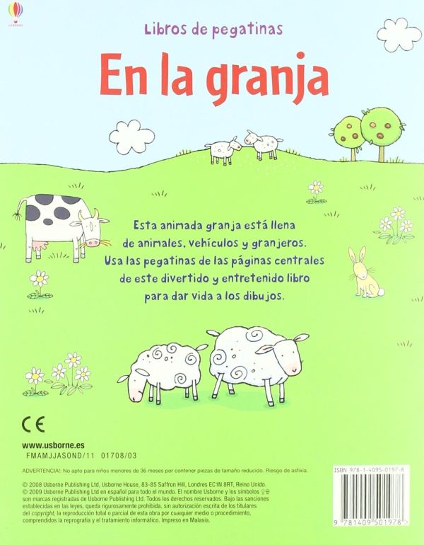 LIBRO PEGATINAS EN LA GRANJA