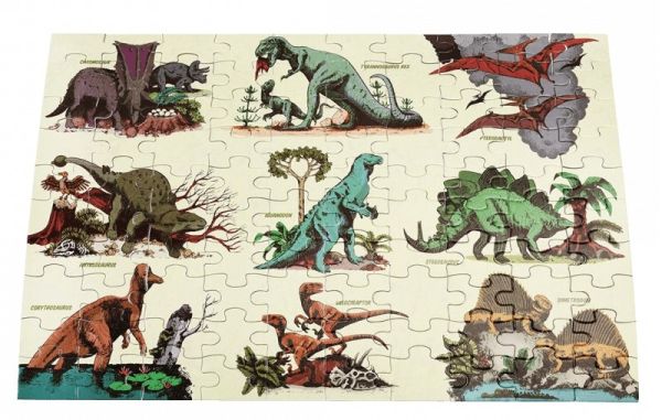 PUZZLE DINOSAURIOS BRILLA OSCURIDAD