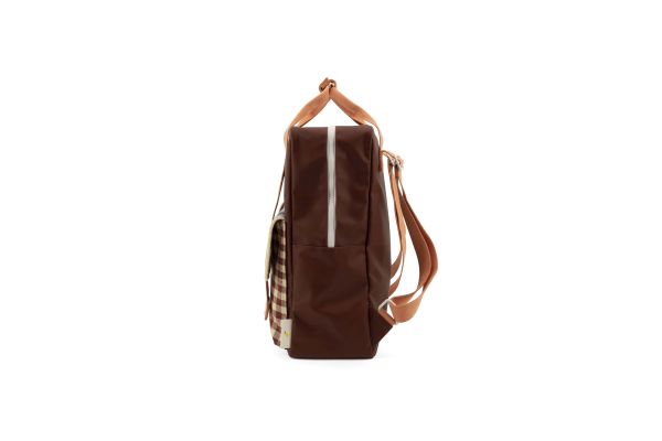 MOCHILA GRANDE VICHY CHERRY RED