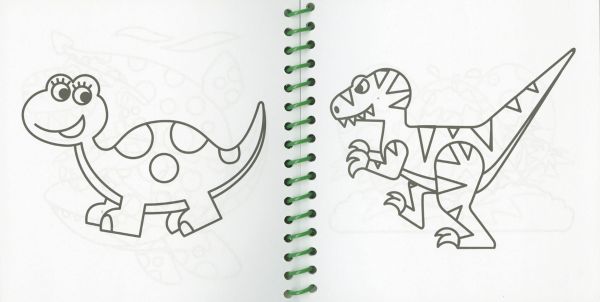 DINOSAURIOS PARA COLOREAR