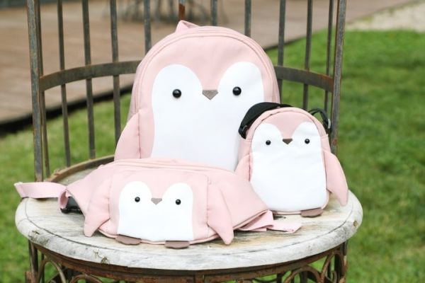 RIÑONERA PINGÜINO MIYU ROSA