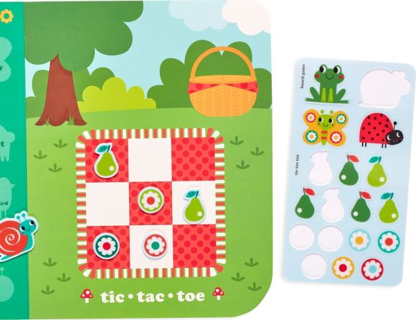 LIBRO ACTIVIDADES Y PEGATINAS REUTILIZABLES SUNSHINE GARDEN