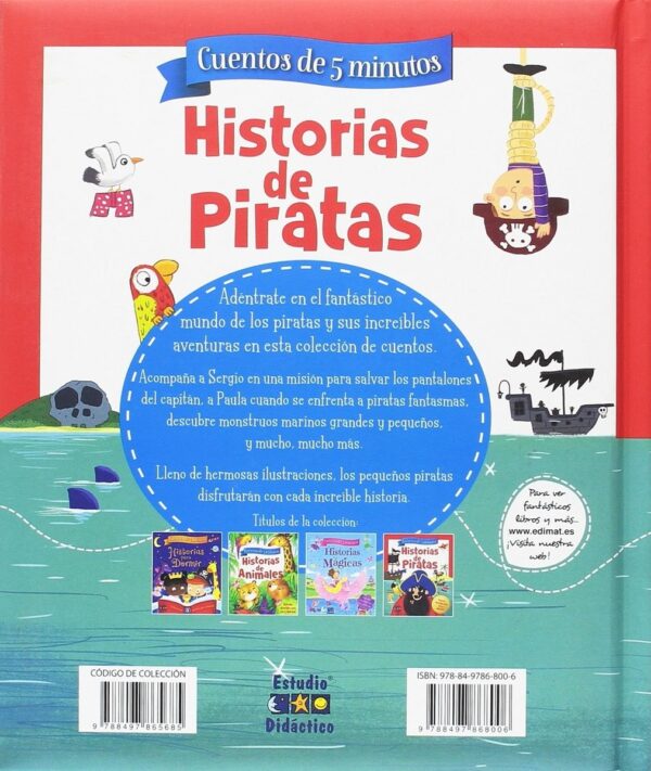 HISTORIAS DE PIRATAS CUENTOS DE 5 MINUTOS