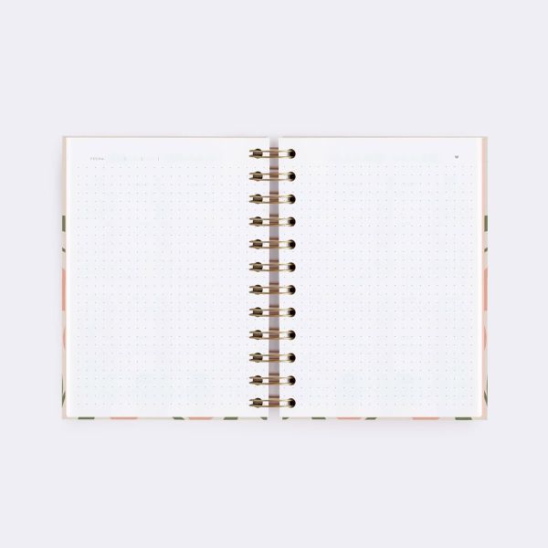 CUADERNO MINI TULIPANES PUNTOS