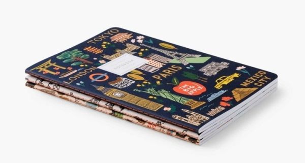 SET DE 3 CUADERNOS BON VOYAGE