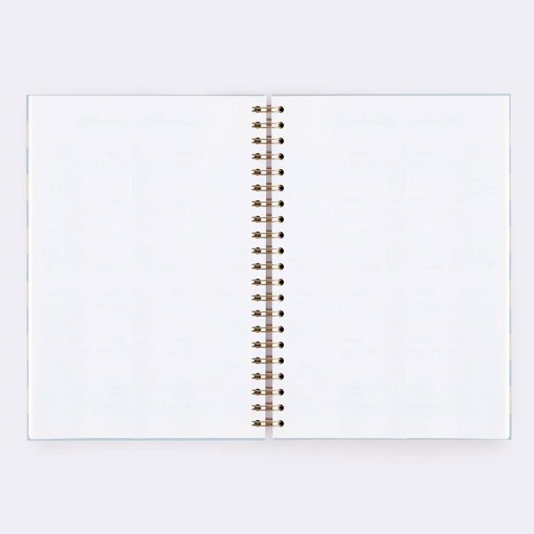 CUADERNO L RAYAS AZUL HOJA BLANCA LISA