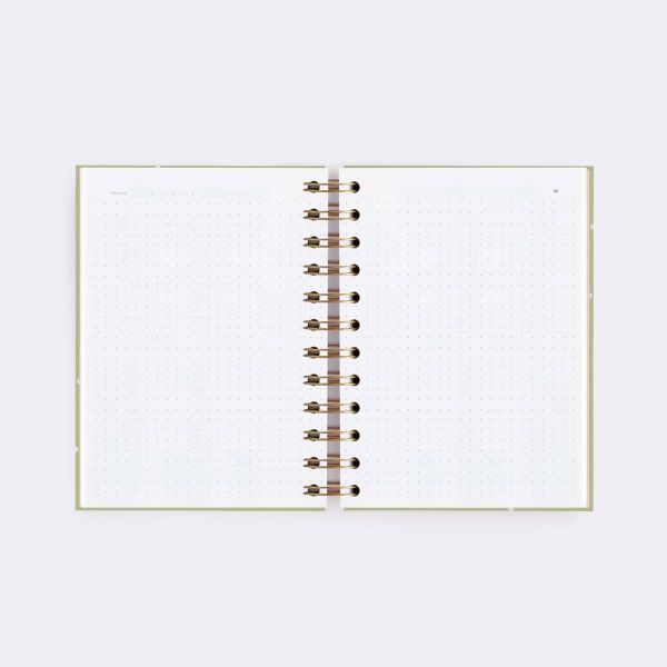 CUADERNO MINI MATCHA PUNTOS