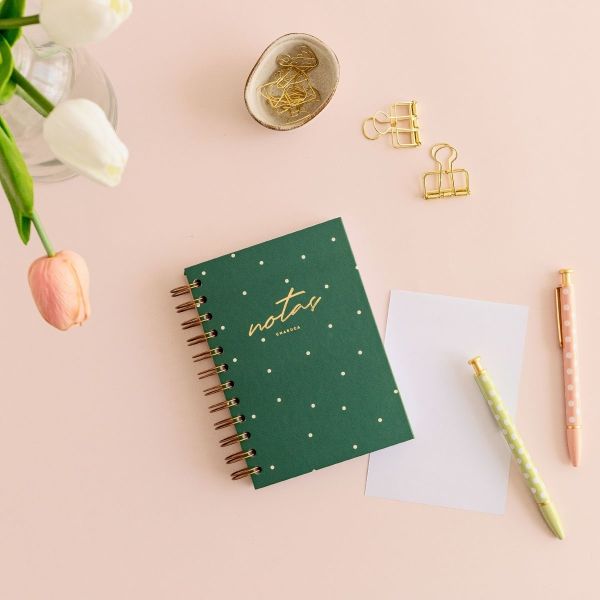 CUADERNO MINI BOSQUE PUNTOS