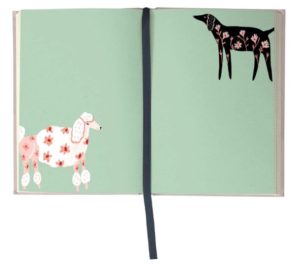 CUADERNO ILUSTRADO GINGER BLUE DOGS