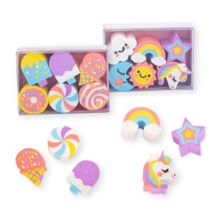 SET 6 GOMAS UNICORNIO Y DULCES