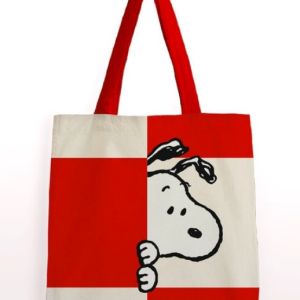 BOLSA ALGODON SNOOPY MEDIANA 3