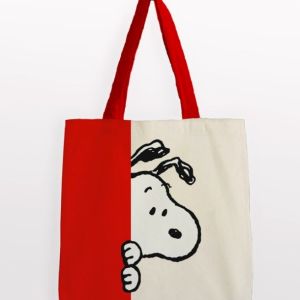 BOLSA ALGODON SNOOPY GRANDE 3