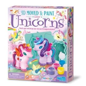 MOLDEA Y PINTA UNICORNIOS 3D