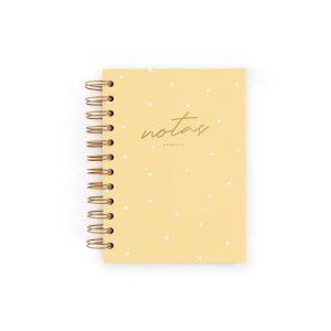 CUADERNO MINI VAINILLA PUNTOS