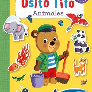 OSITO TITO MI PRIMER LIBRO DE PEGATINAS ANIMALES