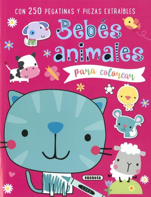 BEBÉS ANIMALES PARA COLOREAR